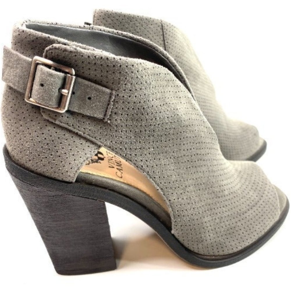 VINCE CAMUTO Kalei Suede Booties 6.5 New - Picture 2 of 10